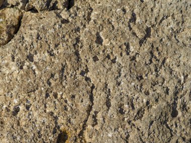 Deniz kıyısında taş dokusu