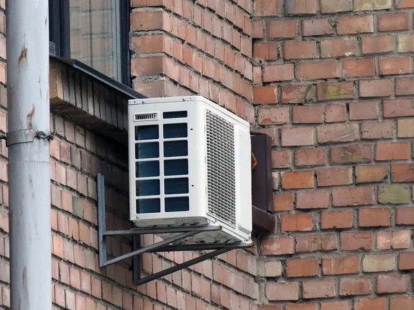 Oude Buitenairco Gevel Van Het Huis — Stockfoto