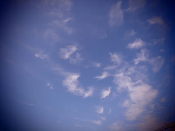 White Clouds Blue Sky — Stock Photo, Image