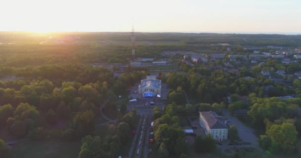 Pessoas Festejando Dançando Festival Música Incrível Green Park — Vídeo de Stock