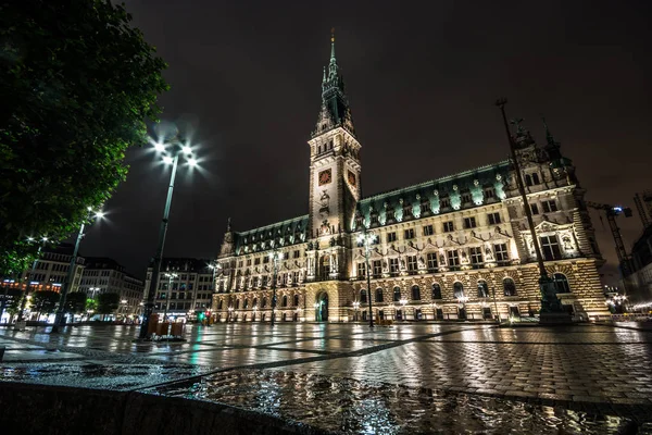 Hamburg Germany July 2018 Hamburg City Hall Seat Local Government — Stock Photo, Image