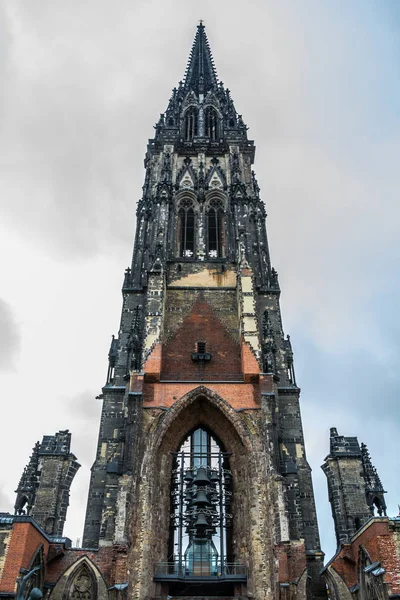 Iglesia San Nicolás Hamburgo Alemania — Foto de Stock
