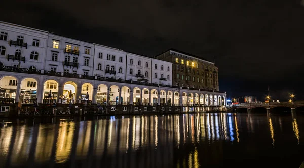 Hamburg Alemanha Julho 2018 Hamburgo Alemanha Câmara Municipal Reflexões Sobre — Fotografia de Stock