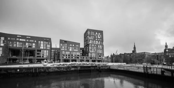 Hamburg Niemcy Grudnia 2017 Alte Speicher Stary Magazyn Flota Speicherstadt — Zdjęcie stockowe