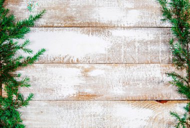 Noel kartı, mesaj için yer. Noel