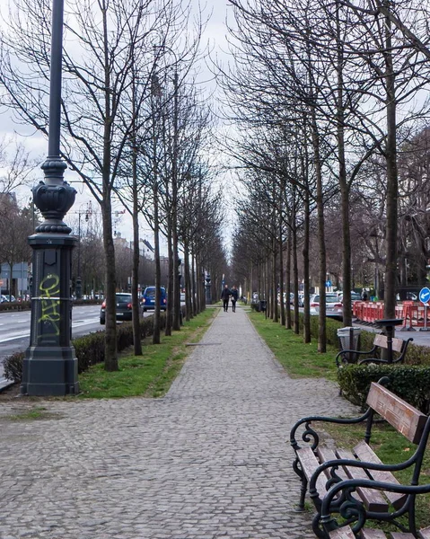 El comienzo de la calle Andrassy — Foto de Stock