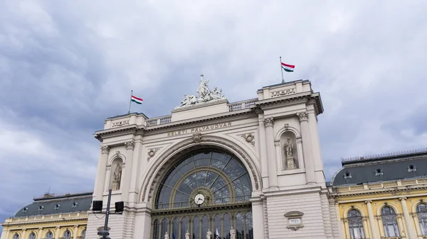 Budapešť, Maďarsko 03 15 2019. Vlakové nádraží Keleti je nejrušnějším železničním nádražím v Budapešti — Stock fotografie