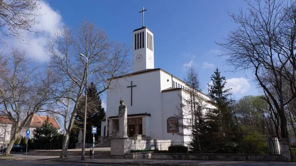 Gyor Hungary 03 26 2019 parroquia de santo imre en gyor — Foto de Stock