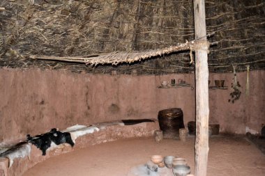 eski Celtiberian kabin içinde