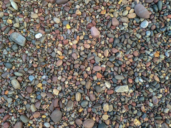 Φόντο με υφή, υφή πετρών ποταμού — Φωτογραφία Αρχείου