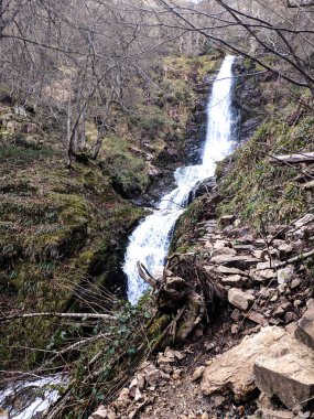 Asturias, İspanya 'da el xiblu Şelalesi