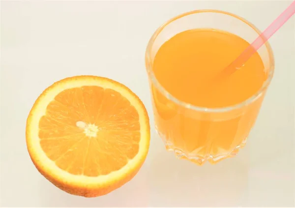 Gezonde Levensstijl Jus Orange — Stockfoto