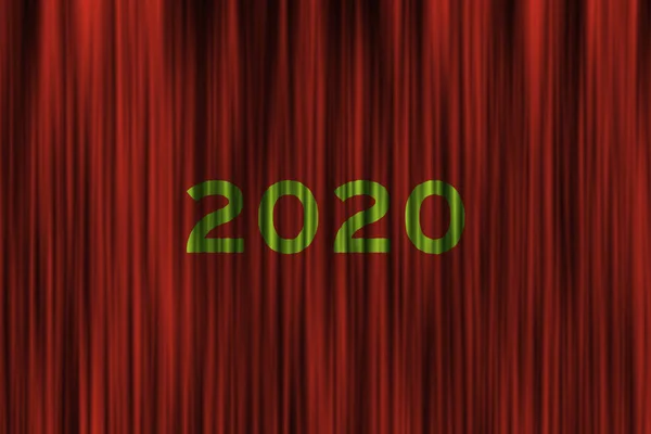 Μελλοντικών έννοια για το επερχόμενο νέο έτος 2020 — Φωτογραφία Αρχείου