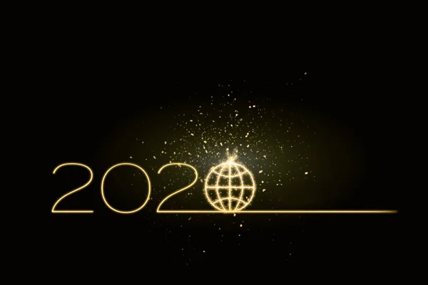 2020 el próximo año impredecible a nivel mundial — Foto de Stock