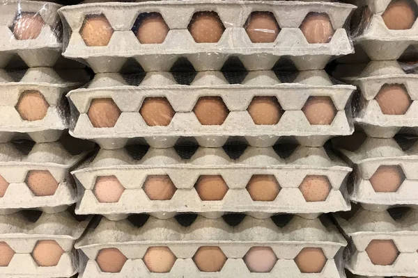 tepsiler yumurta ile. Doku, arka plan