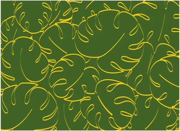 yeşil arka plan çizim yaprakları