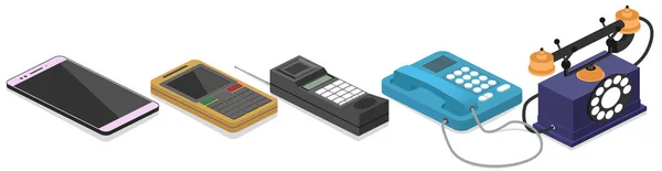 Telefonlar evrim izole izometri seti