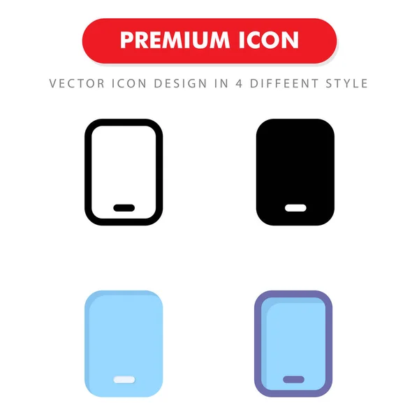 Smartphone Icon Pack Isoliert Auf Weißem Hintergrund Für Ihr Websitedesign — Stockvektor