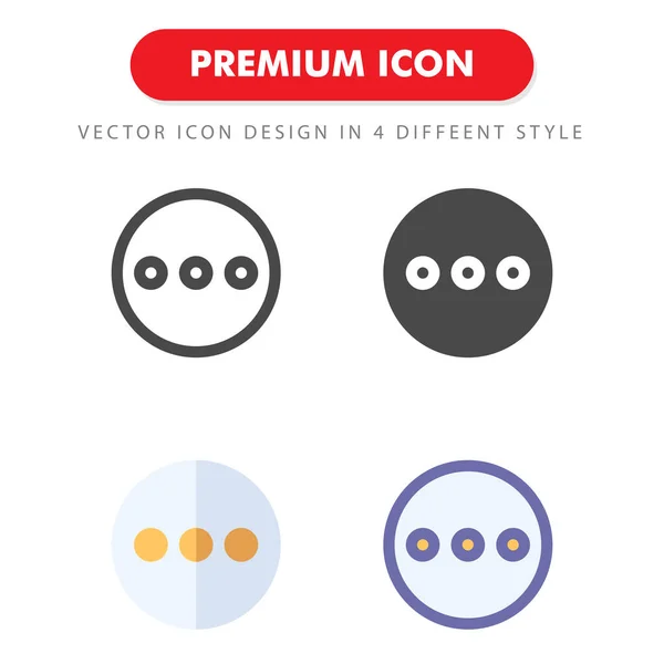 Menüsymbolpaket Isoliert Auf Weißem Hintergrund Für Ihr Websitedesign Logo App — Stockvektor