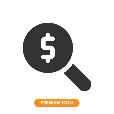 Arama simgesi beyaz arkaplanda izole edildi. Web sitesi tasarımın için, logo, uygulama, UI. Vektör grafik çizimi ve düzenlenebilir felç. EPS 10.