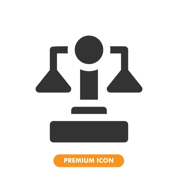 Balance Symbol Isoliert Auf Weißem Hintergrund Für Ihr Websitedesign Logo — Stockvektor