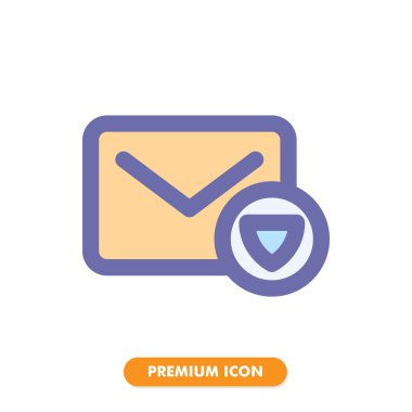 Beyaz arkaplanda izole edilmiş koruma simgesi paketi. Web sitesi tasarımın için, logo, uygulama, UI. Vektör grafik çizimi ve düzenlenebilir felç. EPS 10.