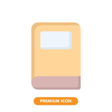 kitap simgesi paketi beyaz arkaplanda izole edildi. Web sitesi tasarımın için, logo, uygulama, UI. Vektör grafik çizimi ve düzenlenebilir felç. EPS 10.