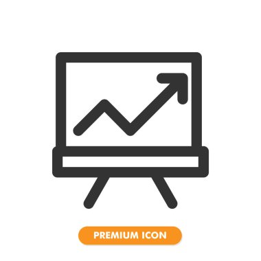 Büyüme simgesi paketi beyaz arkaplanda izole edildi. Web sitesi tasarımın için, logo, uygulama, UI. Vektör grafik çizimi ve düzenlenebilir felç. EPS 10.