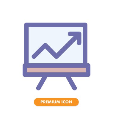 Büyüme simgesi paketi beyaz arkaplanda izole edildi. Web sitesi tasarımın için, logo, uygulama, UI. Vektör grafik çizimi ve düzenlenebilir felç. EPS 10.