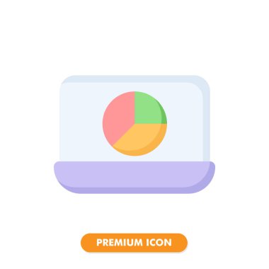 Pasta grafiği simgesi beyaz arkaplanda izole edildi. Web sitesi tasarımın için, logo, uygulama, UI. Vektör grafik çizimi ve düzenlenebilir felç. EPS 10.