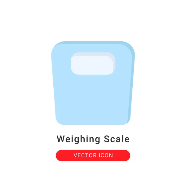Gewichtswaage Symbol Flachen Stil Für Ihr Website Design Und Logo — Stockvektor
