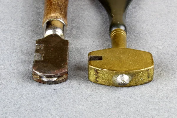 Carbide and diamond glass cutter.Old hand tool for glass cutting.