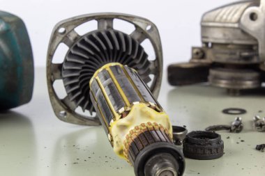 Aracın güç aracı rotor, onarım ve bakımı.