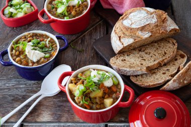 Tuzlu mercimek çorbası