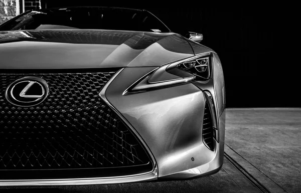 Lexus 500 Black White — Stock Photo, Image