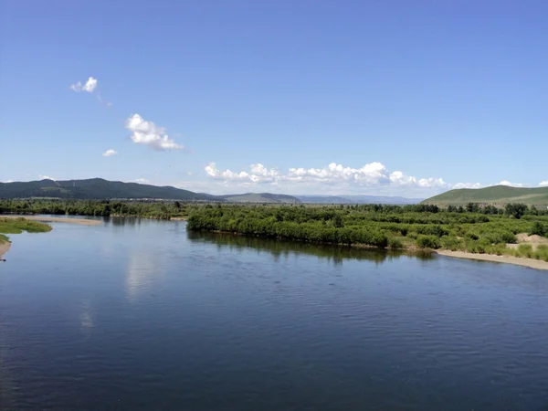 Река Онон Забайкальском Крае — стоковое фото