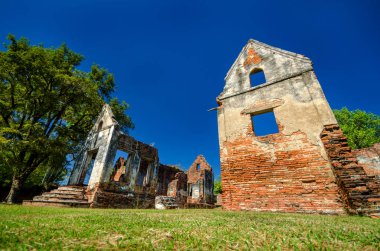 Kraliyet büyükelçileri Renaissence stil Ikamet Kral Narai saltanatı Lopburi, Tayland'da bulunan Chao Phraya Vichayen ev.