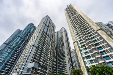 Yüksek binalar ile modern kent içi