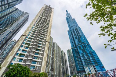 Yüksek binalar ile modern kent içi