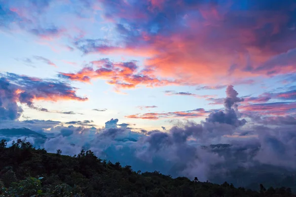 Mountain Cloud Sapa Famous Travel Vietnam — Stock Photo, Image