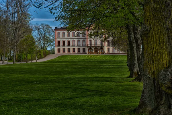 Pałac Tullgarn Typowy Szwedzki Dwór Szwecja Europa — Zdjęcie stockowe