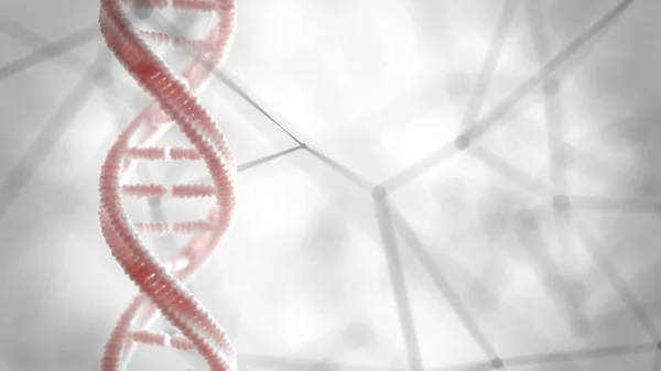 Dna Struktur Genetiskt Material — Stockfoto