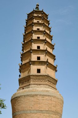 Çin beyaz pagoda, Lanzhou, Gansu, China