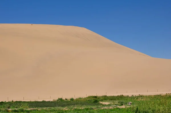 Desert dune in Dunhuang, Gansu, China