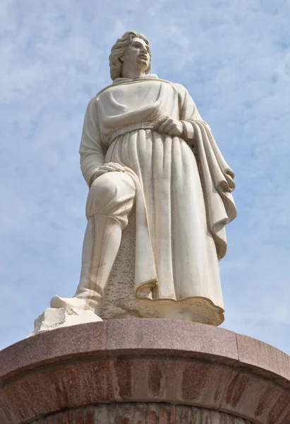 Pomnik Marco Polo Zhangye Gansu Chiny 2015 — Zdjęcie stockowe
