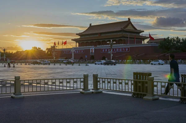 Pequim China Junho 2019 Cidade Proibida Praça Tiananmen — Fotografia de Stock