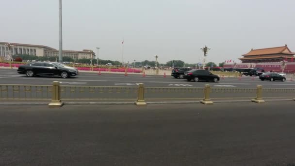 Pequim China Junho 2019 Cidade Proibida Praça Tiananmen — Vídeo de Stock