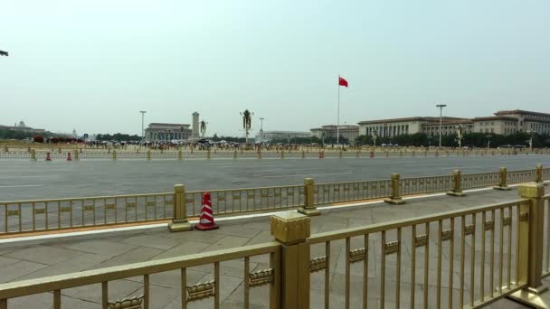 Peking China Juni 2019 Verboden Stad Tiananmen Plein — Stockvideo