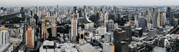 Siam Rachathewi Districts Aerial Views Rooftop Bar Bangkok Thailand — Stock Photo, Image