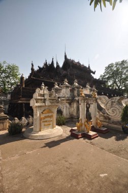  Myanmar Burma Mandalay Budist tapınağı